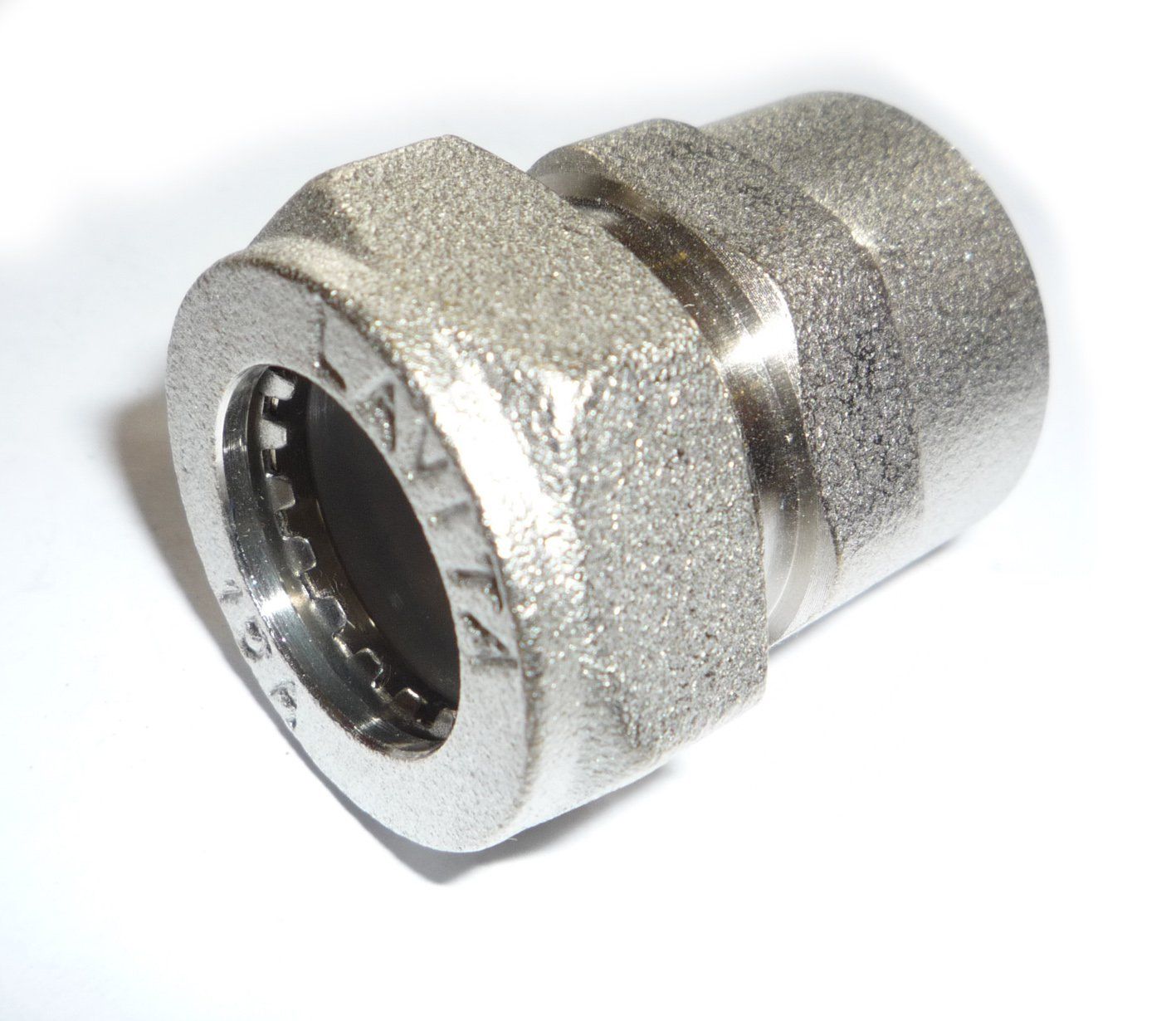 Муфта соединительная, "труба-ВР" никель V/S 25x1 (F) N - фото